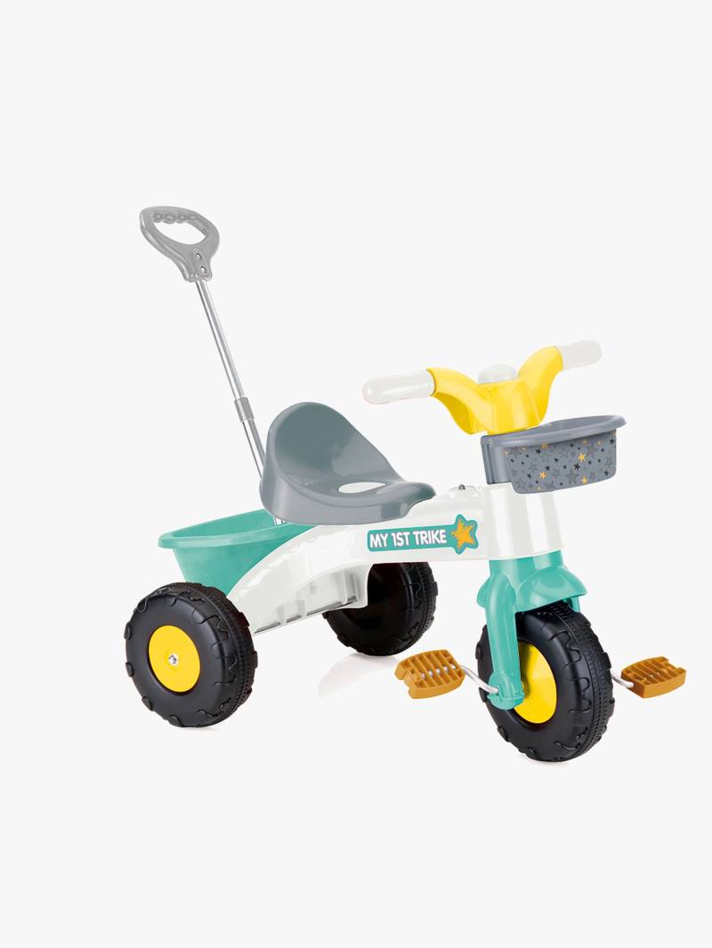 Dolu My First Trike Parent Handle Dreirad, Weiß/Blau Dolu My First Trike Parent Handle Dreirad, Weiß/Blau von DOLU