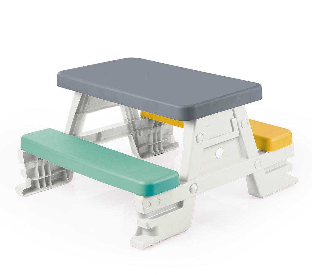 Dolu Picknicktisch für 4, Weiß/Blau Dolu Picknicktisch für 4, Weiß/Blau von DOLU
