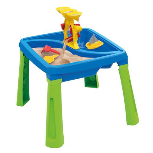 Dolu Sand und Wasser 3-in-1-Kreativitätstisch ab 2 Jahren, Gartenspielzeug, Wassertisch für Kinder, Sandkasten mit Deckel, Sand- und Wassertisch für Kleinkinder Dolu Sand und Wasser 3-in-1-Kreativitätstisch ab 2 Jahren, Gartenspielzeug, Wassertisch für Kinder, Sandkasten mit Deckel, Sand- und Wassertisch für Kleinkinder von DOLU