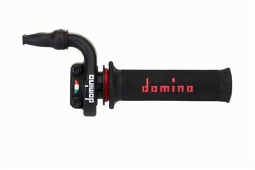 DOMINO Renngriff 4T mit Schnellzug, Schwarz/Rot von DOMINO