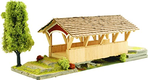 DOMUS-KITS Domus Kits40254 659 Teile Puente 4 Brücken Modell, Maßstab 1:50, Mehrfarbig von Domus Kits