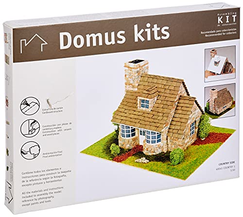 Domus Kits Domus Kits40041 1540 Teile Landhaus Modell 1:50, Mehrfarbig von Domus Kits