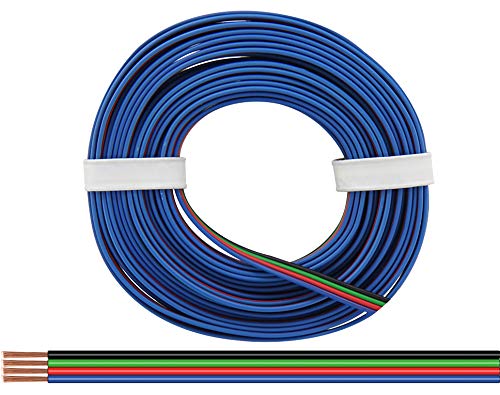 Donau Elektronik 419-005 Quadrup Draht 5m für RGB LED Streifen, Mehrfarbig, 5 m Donau Elektronik 419-005 Quadrup Draht 5m für RGB LED Streifen, Mehrfarbig, 5 m von DONAU ELEKTRONIK GMBH