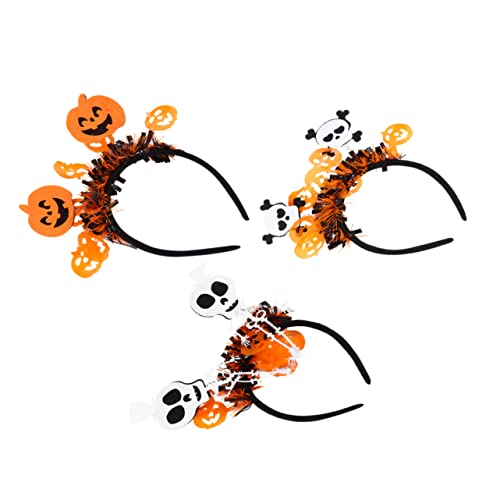 DONFAMDS 3stücke Teiliges Halloween Haarband Mit Kürbis Und Kostüm-accessoires Für Festliche Dekoration Und Fotografie DONFAMDS 3stücke Teiliges Halloween Haarband Mit Kürbis Und Kostüm-accessoires Für Festliche Dekoration Und Fotografie von DONFAMDS