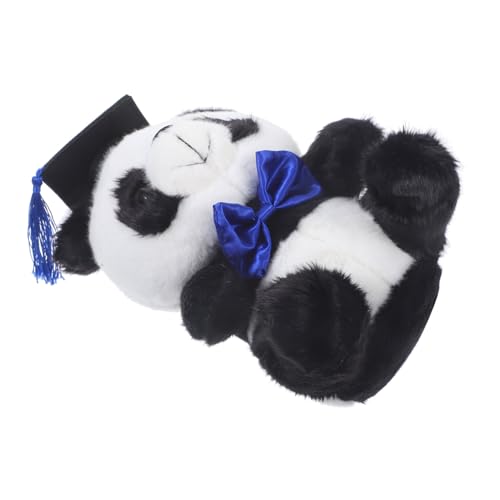 DONFAMDS Abschluss-Panda-Figur Plüsch Ausgestopft Puppe Abschluss-Panda- Entzückender Cartoon-Panda Gefüllter Panda Abschluss-kuscheltiere Panda Abschlusspanda Baumwolle DONFAMDS Abschluss-Panda-Figur Plüsch Ausgestopft Puppe Abschluss-Panda- Entzückender Cartoon-Panda Gefüllter Panda Abschluss-kuscheltiere Panda Abschlusspanda Baumwolle von DONFAMDS