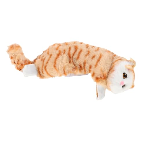 DONFAMDS Autoschwanzteile Simulationskatzenpuppe Autozubehör Lustig Plüschkatze Gefüllte Tiere Nette Autoverzierung Kuscheltiere Für Mädchen Simulation Kat Süße Schlüsselanhänger Plastik von DONFAMDS