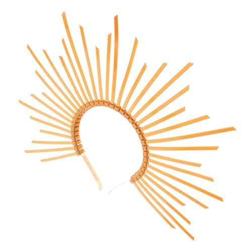 DONFAMDS Chic Haarband für Damen Multifunktionales Kopfschmuck Accessoire für Partys Hochzeiten und DIY Projekte Goldene Krone für Unvergessliche von DONFAMDS