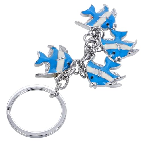 DONFAMDS Fisch Schlüsselanhänger Kreatives Unterwasser Tierdesign Robustes Material Deko für Partys und Taschenaccessoires DONFAMDS Fisch Schlüsselanhänger Kreatives Unterwasser Tierdesign Robustes Material Deko für Partys und Taschenaccessoires von DONFAMDS
