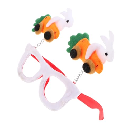 DONFAMDS Osterbrille Hasenbrille Hasen Party Dekoration Hasenohren Urlaubsbrille Partybrille Für Kaninchenbrille Originelle Brille Osterparty Zubehör Osterbrille Filz DONFAMDS Osterbrille Hasenbrille Hasen Party Dekoration Hasenohren Urlaubsbrille Partybrille Für Kaninchenbrille Originelle Brille Osterparty Zubehör Osterbrille Filz von DONFAMDS