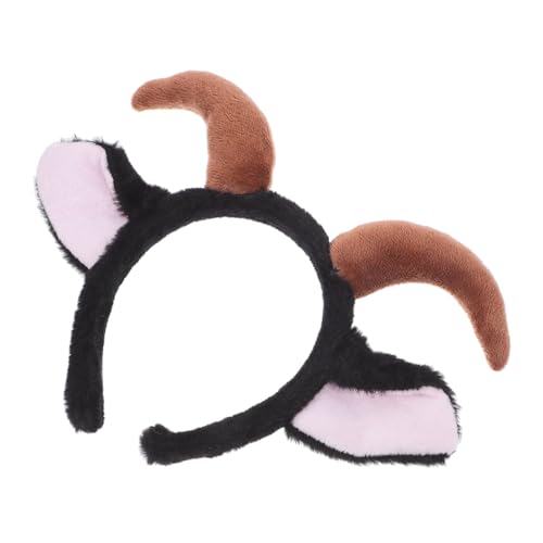 DONFAMDS Plüsch Schaf Stirnband für Kinder und Erwachsene Weiches Tierisches Haarband mit Lammohren Kostümzubehör für Halloween und Cosplay DONFAMDS Plüsch Schaf Stirnband für Kinder und Erwachsene Weiches Tierisches Haarband mit Lammohren Kostümzubehör für Halloween und Cosplay von DONFAMDS