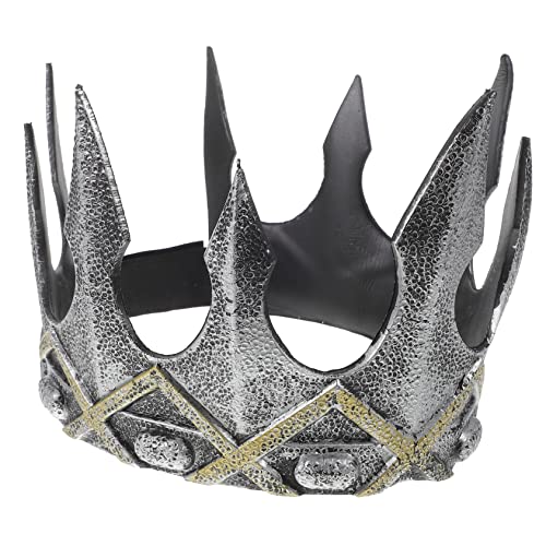 DONFAMDS Retro Stil Krone Haarreif für Männer Cosplay Kopfschmuck und Foto für Partys Hochzeiten Halloween und Besondere Anlässe DONFAMDS Retro Stil Krone Haarreif für Männer Cosplay Kopfschmuck und Foto für Partys Hochzeiten Halloween und Besondere Anlässe von DONFAMDS