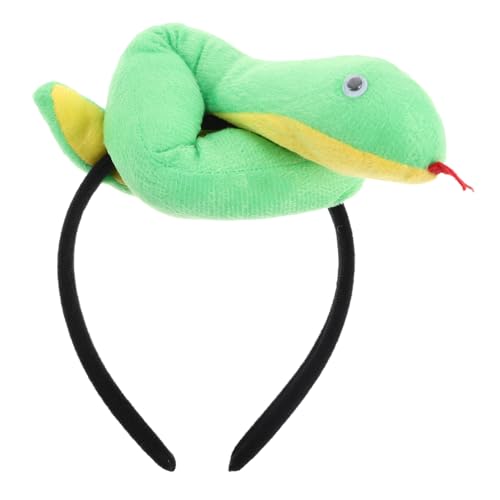DONFAMDS Schlangen Haarreif für Cartoon Kopfschmuck für Frühlingsfest und Halloween Party Bequemes und Stylisches Accessoire mit Niedlichem Design für Makeup DONFAMDS Schlangen Haarreif für Cartoon Kopfschmuck für Frühlingsfest und Halloween Party Bequemes und Stylisches Accessoire mit Niedlichem Design für Makeup von DONFAMDS
