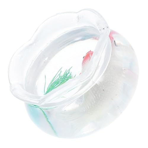 DONFAMDS Simulierter Mini -koi -fischtank Puppenhaus Pflanzen Winzige Dinge Miniatur-zubehör Puppenhaus-Badezimmer-Accessoires Mini-vers-Fisch Miniatur-Dinge PVC Rot DONFAMDS Simulierter Mini -koi -fischtank Puppenhaus Pflanzen Winzige Dinge Miniatur-zubehör Puppenhaus-Badezimmer-Accessoires Mini-vers-Fisch Miniatur-Dinge PVC Rot von DONFAMDS