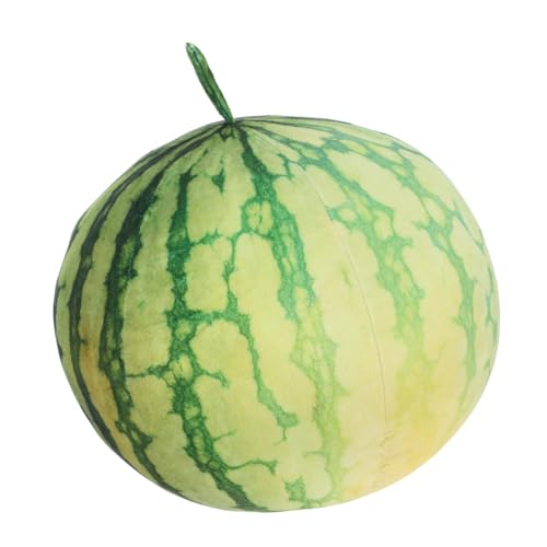 DONFAMDS Simuliertes Wassermelonenkissen Lustige Plüschtiere Plüschtierkissen Für Wassermelonen-plüschkissen Nettes Fruchtkissen Simulationsspielzeug Green Kurzer Plüsch DONFAMDS Simuliertes Wassermelonenkissen Lustige Plüschtiere Plüschtierkissen Für Wassermelonen-plüschkissen Nettes Fruchtkissen Simulationsspielzeug Green Kurzer Plüsch von DONFAMDS