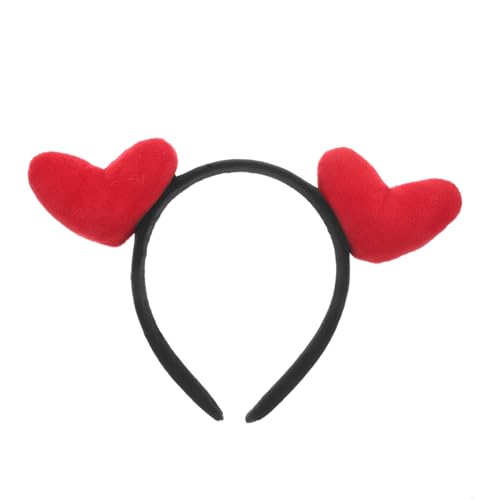 DONFAMDS Valentinstag Haarband mit Plüsch Herzen Elastisches und Komfortables Kopfaccessoire für Hochzeiten Geburtstagsfeiern und Kostümpartys für Geliebte Menschen DONFAMDS Valentinstag Haarband mit Plüsch Herzen Elastisches und Komfortables Kopfaccessoire für Hochzeiten Geburtstagsfeiern und Kostümpartys für Geliebte Menschen von DONFAMDS