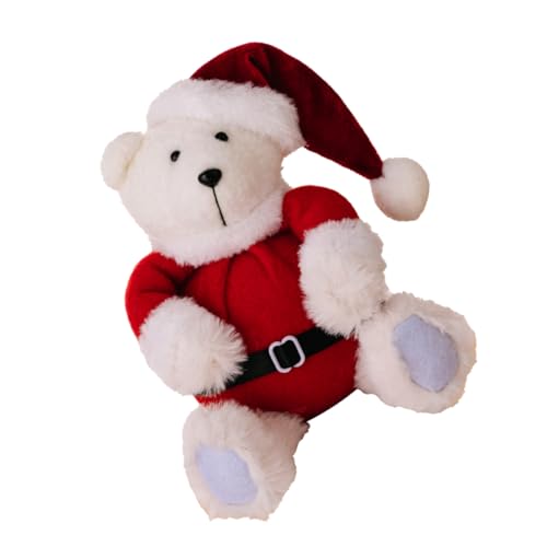 DONFAMDS Weihnachtsbärenpuppe Kuscheltier Für Teenager Tragen Gefüllte Puppendekoration Kleiner Bär Stofftier Bär Puppe Stofftier Bär Süße Bärenpuppe Süßes Stofftier Plüsch DONFAMDS Weihnachtsbärenpuppe Kuscheltier Für Teenager Tragen Gefüllte Puppendekoration Kleiner Bär Stofftier Bär Puppe Stofftier Bär Süße Bärenpuppe Süßes Stofftier Plüsch von DONFAMDS