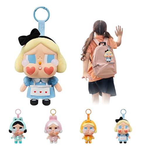 DONGSZQ Crybaby Crying Again, 17cm Cryings Again Plushs Figuren, Crybabys Plushs Keychains, Cry Baby Puppes Pendante, Cryings Babys Plushdoll, Stofftierpuppe Anhänger Geburtstagsgeschenk (C) von DONGSZQ