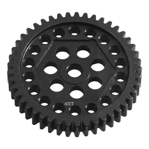 DONGXINGWEI 45# Stahl 0,8M 45T Stirnrad für TRAXXAS TRX-4 TRX4 RC Crawler Kletterauto von DONGXINGWEI