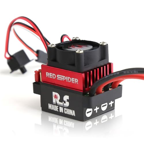 DONGXINGWEI Gebürsteter ESC Zwei-Wege mit Bremse, wasserdichte Funktion, universell für 1/10 Maßstab RC Crawler TRX4 TRX6 SCX10 für RC Boot DONGXINGWEI Gebürsteter ESC Zwei-Wege mit Bremse, wasserdichte Funktion, universell für 1/10 Maßstab RC Crawler TRX4 TRX6 SCX10 für RC Boot von DONGXINGWEI