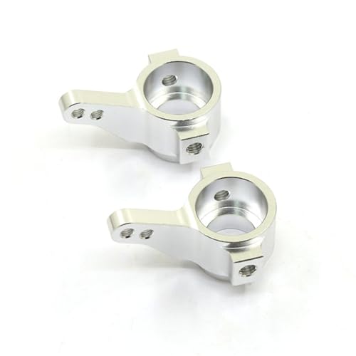Lenkbecherblock aus Aluminiumlegierung, RC Ersatzteile für 1/10 Tamiya CC01 TA02 TA03 RC Auto, Silber Lenkbecherblock aus Aluminiumlegierung, RC Ersatzteile für 1/10 Tamiya CC01 TA02 TA03 RC Auto, Silber von DONGXINGWEI