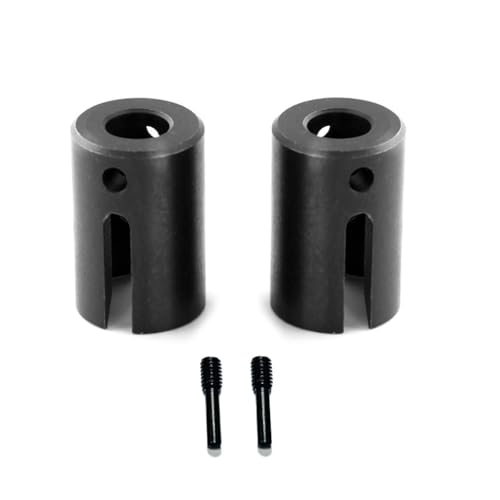 Stahl Antriebswelle Achsenbecher RC Ersatzteile für TRAXXAS E-Revo 2.0 VXL 86086-4 RC Car, Schwarz von DONGXINGWEI