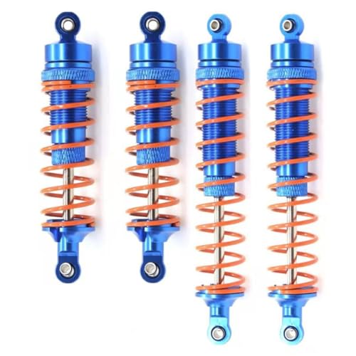 Stoßdämpfer aus Aluminium, vorne und hinten, RC-Teile für TRAXXAS Slash 4x4 Stampede RUSTLER VXL RC Auto, Blau Stoßdämpfer aus Aluminium, vorne und hinten, RC-Teile für TRAXXAS Slash 4x4 Stampede RUSTLER VXL RC Auto, Blau von DONGXINGWEI