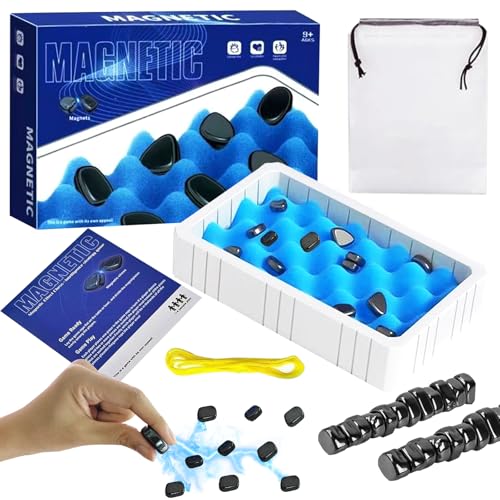 DONGZQAN Magnetisches Schachspiel Set, Lustiges Tisch-Magnetspiel, Magnet Schach, Magnetschach, Pädagogisches Damespiel, Partyzubehör Für Familientreffen Cool Skeleton DONGZQAN Magnetisches Schachspiel Set, Lustiges Tisch-Magnetspiel, Magnet Schach, Magnetschach, Pädagogisches Damespiel, Partyzubehör Für Familientreffen Cool Skeleton von DONGZQAN