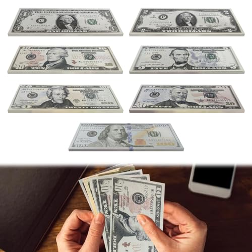 DONOONIS Set mit 140 Dollar-Accessoires für Kinder, Casinospiele, Theaterzubehör DONOONIS Set mit 140 Dollar-Accessoires für Kinder, Casinospiele, Theaterzubehör von DONOONIS