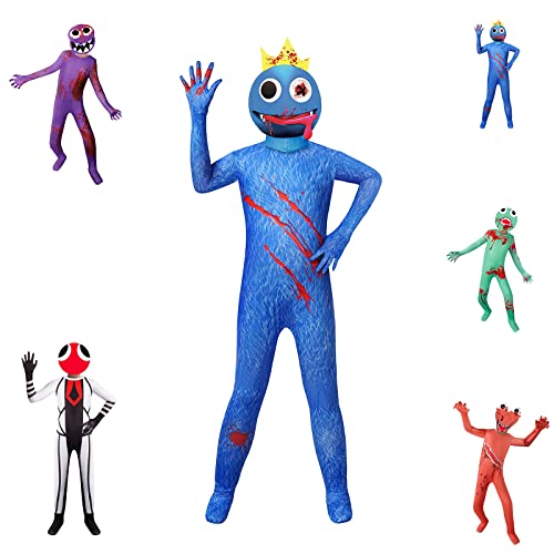Rainbow Kostüm Kinder Friends,Rainbow Gruselig Costume,Karikatur Monster Overall Cosplay Thema Kostüm, Kinderkleider Karneval Verkleidung Weihnachten Party Halloween,Rainbow Blue Green Red Purple Rainbow Kostüm Kinder Friends,Rainbow Gruselig Costume,Karikatur Monster Overall Cosplay Thema Kostüm, Kinderkleider Karneval Verkleidung Weihnachten Party Halloween,Rainbow Blue Green Red Purple von Funjoyz