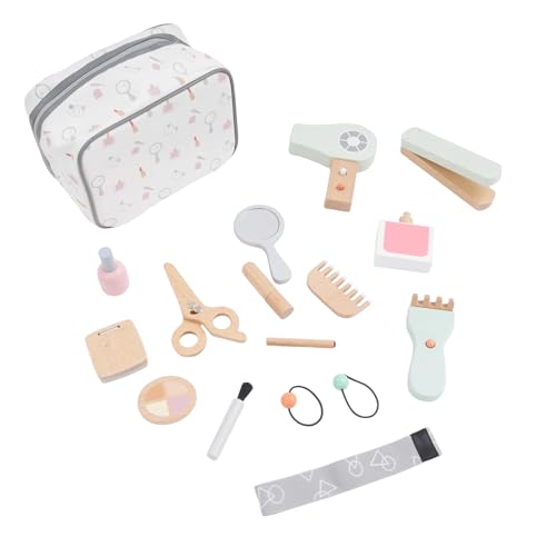 DOPBENT Holzschminke Spielset, Holz Kinderschminke Set Spielzeug, 16-teiliges Make-up-Spielzeug für Kinder ab 4 5 6 7 Jahre DOPBENT Holzschminke Spielset, Holz Kinderschminke Set Spielzeug, 16-teiliges Make-up-Spielzeug für Kinder ab 4 5 6 7 Jahre von DOPBENT