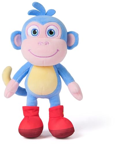 Dora Nickelodeon, Offizielle Stiefel, Lernspielzeug, Plüschtier für Kinder ab 3 Jahren, 20 cm (Spin Master 6074187) von DORA
