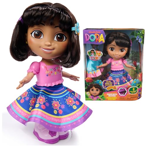 Dora The Explorer Collectible Doll Dance wMeDora EN SdOnly I, Mehrfarbig, 6072598 von DORA