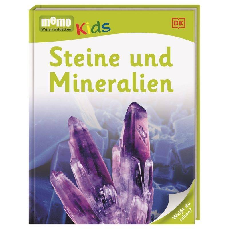 Steine und Mineralien / memo Kids Bd.6 von DORLING KINDERSLEY VERLAG