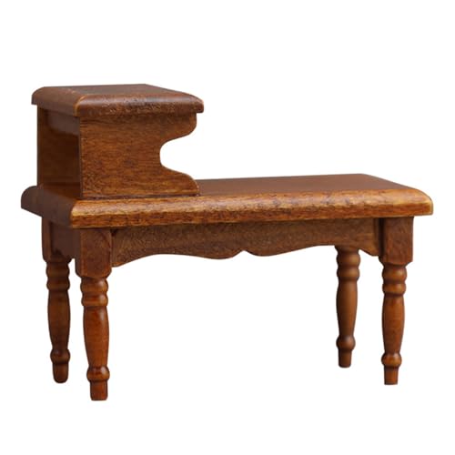 1/12 Skala Dollhouses Miniatur Zwei Ebenen Couchtisch Für Wohnzimmer Dekore Und Szene Display Zubehör 1/12 Skala Dollhouses Miniatur Zwei Ebenen Couchtisch Für Wohnzimmer Dekore Und Szene Display Zubehör von DOSERTY