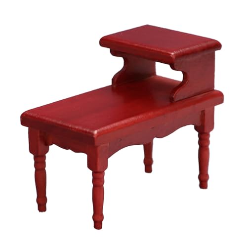 1/12 Skala Dollhouses Miniatur Zwei Ebenen Couchtisch Für Wohnzimmer Dekore Und Szene Display Zubehör 1/12 Skala Dollhouses Miniatur Zwei Ebenen Couchtisch Für Wohnzimmer Dekore Und Szene Display Zubehör von DOSERTY