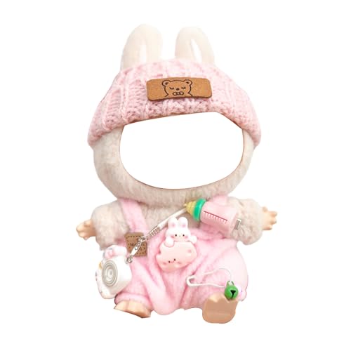 17 cm Puppenkleidung, Miniatur-Outfit-Ensembles mit Hut und dekorativen Gegenständen für 15 17 cm große Plüschpuppen 17 cm Puppenkleidung, Miniatur-Outfit-Ensembles mit Hut und dekorativen Gegenständen für 15 17 cm große Plüschpuppen von DOSERTY