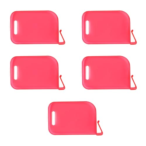 DOSERTY 5pcs Kunststoff Trading Card Box Baffle Clip Card Storage Partition Board Card Box Teiler Klappboard DOSERTY 5pcs Kunststoff Trading Card Box Baffle Clip Card Storage Partition Board Card Box Teiler Klappboard von DOSERTY