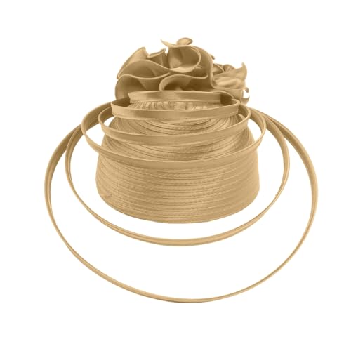 DOSERTY Elagant Kopfbedeckung für Damen, übergroßer floraler Kopfschmuck für Make-up, Party, Maskeraden, 1920er-Jahre, Cosplay, floraler Kopfschmuck für Frauen DOSERTY Elagant Kopfbedeckung für Damen, übergroßer floraler Kopfschmuck für Make-up, Party, Maskeraden, 1920er-Jahre, Cosplay, floraler Kopfschmuck für Frauen von DOSERTY