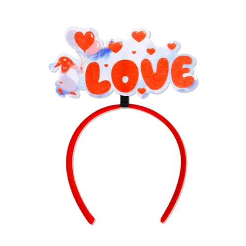 DOSERTY Festlicher Valentinstag Stirnband Cartoon Liebe Thema Haarband Kinder Mädchen Kopfschmuck Stilvolle Gesicht Requisiten Kopfbedeckung Zubehör Valentinstag Kostüm Zubehör DOSERTY Festlicher Valentinstag Stirnband Cartoon Liebe Thema Haarband Kinder Mädchen Kopfschmuck Stilvolle Gesicht Requisiten Kopfbedeckung Zubehör Valentinstag Kostüm Zubehör von DOSERTY