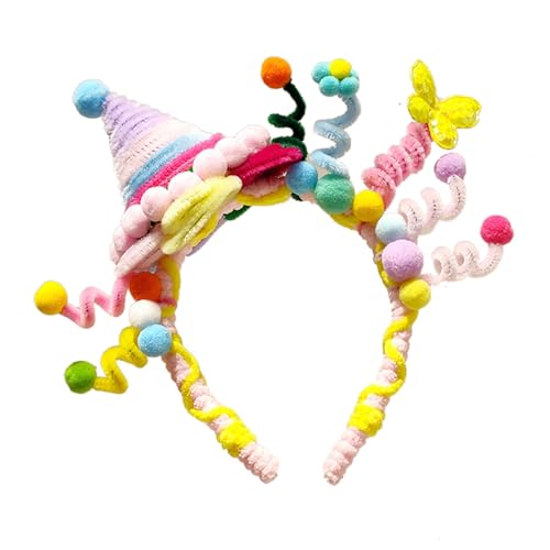 DOSERTY Kinder-Geburtstags-Ohren-Haarbänder, Maskeraden, Haarreif für Kinderkostüm für bequemes Tragen, bunte Feiern DOSERTY Kinder-Geburtstags-Ohren-Haarbänder, Maskeraden, Haarreif für Kinderkostüm für bequemes Tragen, bunte Feiern von DOSERTY