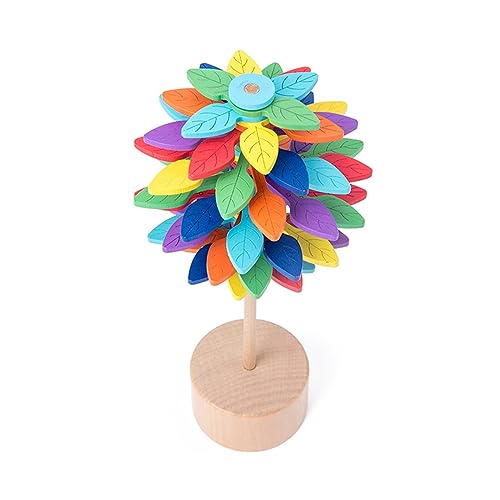 DOSERTY Rotierendes Lollipop Holz Eltern Kind Bunte Bildungsspielzeug Dekompression Ornament Haushalt Home Office Dekoration DOSERTY Rotierendes Lollipop Holz Eltern Kind Bunte Bildungsspielzeug Dekompression Ornament Haushalt Home Office Dekoration von DOSERTY