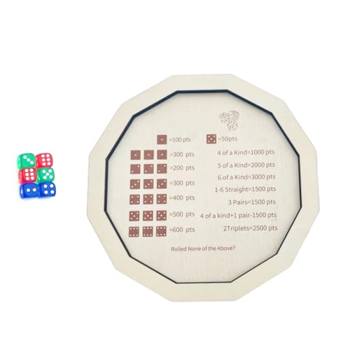 Einfaches Holz-Spieltablett Eltern-Kind-Brettspiel, geringes Gewicht für Aufbewahrung und Fortunes-Aktivität, dekoratives Holztablett Einfaches Holz-Spieltablett Eltern-Kind-Brettspiel, geringes Gewicht für Aufbewahrung und Fortunes-Aktivität, dekoratives Holztablett von DOSERTY