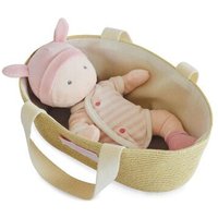 DOUDOU 8903624 Baby & Tragetasche weiß, rose 28 cm DOUDOU 8903624 Baby & Tragetasche weiß, rose 28 cm von DOUDOU