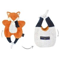 DOUDOU 8903828 Amusette Fuchs Schmusetuch 30 cm Les Petits Futes, DOUDOU Boule, Polybag DOUDOU 8903828 Amusette Fuchs Schmusetuch 30 cm Les Petits Futes, DOUDOU Boule, Polybag von DOUDOU