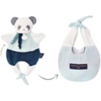 DOUDOU DC3824 Amusette Panda Schmusetuch 30 cm von DOUDOU