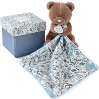 DOUDOU DC4019 Bär mit Schmusetuch 12 cm von DOUDOU
