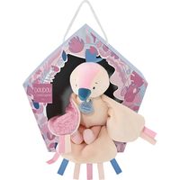 DOUDOU DC4046 Vogel Cui-Cui rosa (mit Zwitschern) 22 cm von DOUDOU