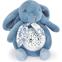 DOUDOU DC4201 Nachtlicht Sterne & Musik, Hase blau 19cm Lapin Doudou DOUDOU DC4201 Nachtlicht Sterne & Musik, Hase blau 19cm Lapin Doudou von DOUDOU