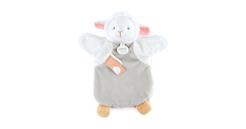 Handpuppe Lamm 25cm weiß-kombi von DOUDOU