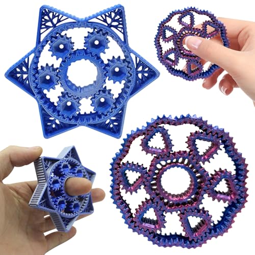 DOWNDRIFT Fidget Toy Pack Spielzeug Set,2 Stück 3D Fidget Set Finger Toy, Fidget Spinner,Stress Autismus ADHD Anti Angst Stressabbau Spielzeug für Kinder und Erwachsene DOWNDRIFT Fidget Toy Pack Spielzeug Set,2 Stück 3D Fidget Set Finger Toy, Fidget Spinner,Stress Autismus ADHD Anti Angst Stressabbau Spielzeug für Kinder und Erwachsene von DOWNDRIFT